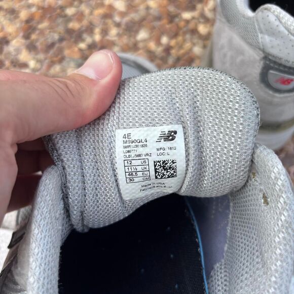 New-balance Men's Grey Trainers - Picture 7 of 8